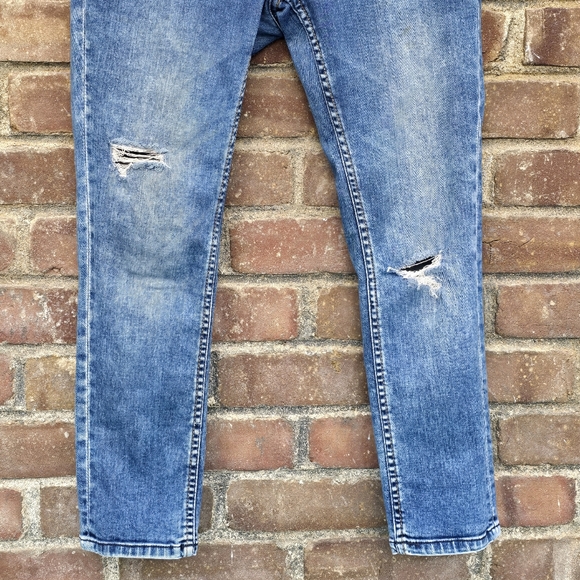 Kenneth Cole Reaction Low Rise Skinny Denim Jeans Sz 2 - Picture 5 of 9